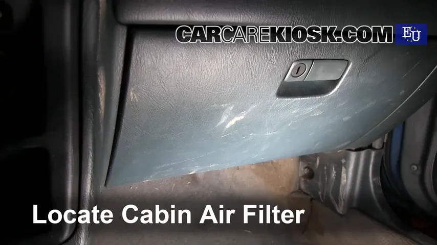 1999 Nissan Almera GX 2.0L 4 Cyl. Diesel Air Filter (Cabin) Replace